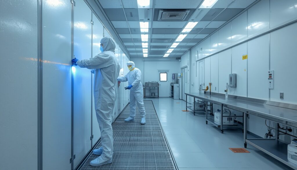 lucid origin professional cleanroom installation for microelectronics manufacturing. iso clas 0 lucid origin professional cleanroom installation for microelectronics manufacturing. iso clas 0
